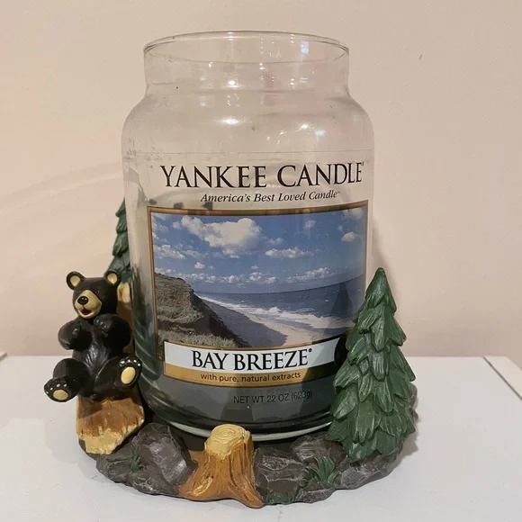 Yankee Candle Jar Holder - 2012 Lodge - Picture 2 of 6